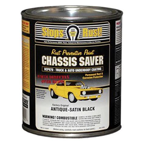 chassis saver raw metal|Paint Over Rust to Stop Rust Permanently With Chassis Saver .